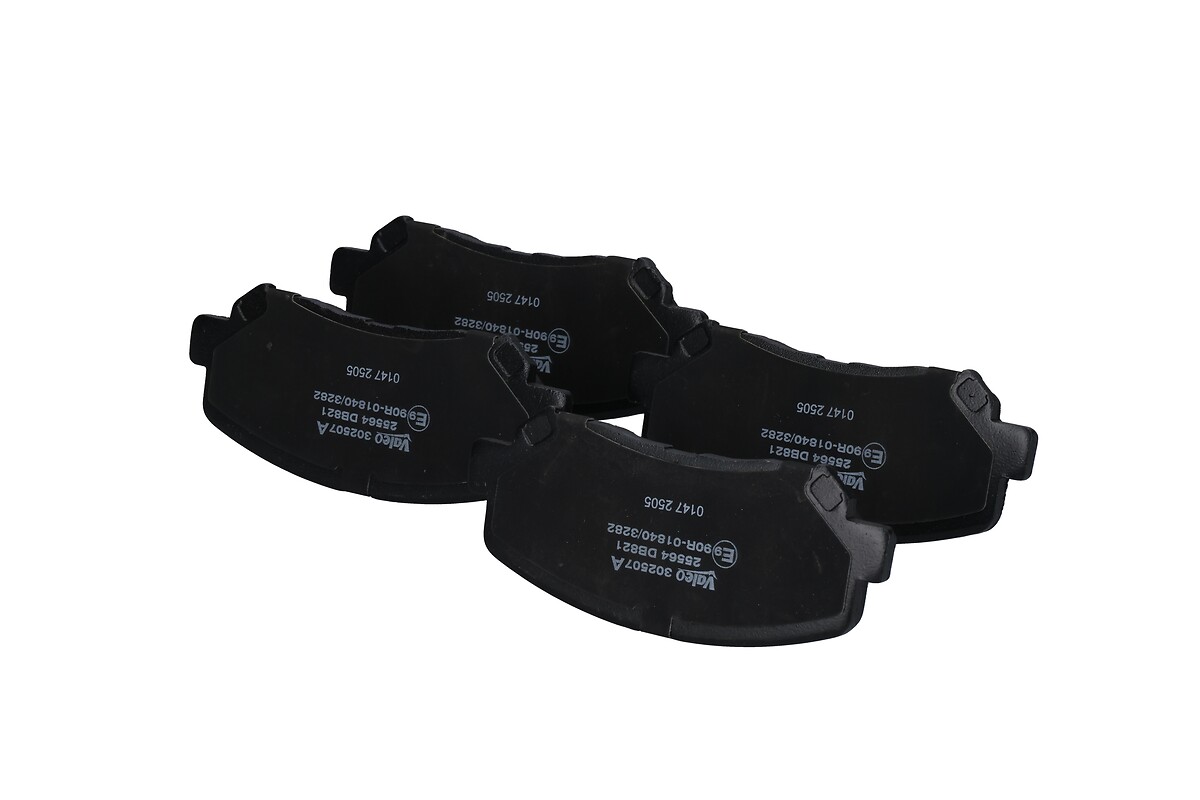 Jeu de 4 plaquettes de frein VALEO ref. 302507A